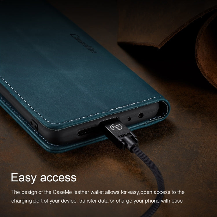 CaseMe Multifunctional Retro Frosted Horizontal Flip Leather Case for Huawei P Smart 2019 /  Honor 10 Lite, with Card Slots & Holder & Wallet(Blue) - Honor Cases by CaseMe | Online Shopping South Africa | PMC Jewellery | Buy Now Pay Later Mobicred