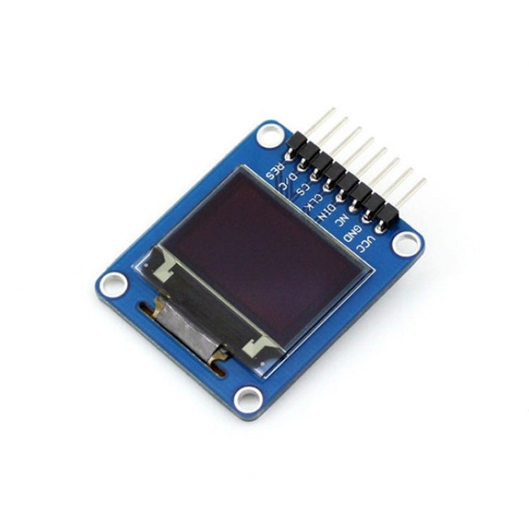 Waveshare 0.95 inch RGB OLED (A), SPI Interface, Curved Horizontal Pinheader - Modules Expansions Accessories by Waveshare | Online Shopping South Africa | PMC TechLife | Buy Now Pay Later Mobicred