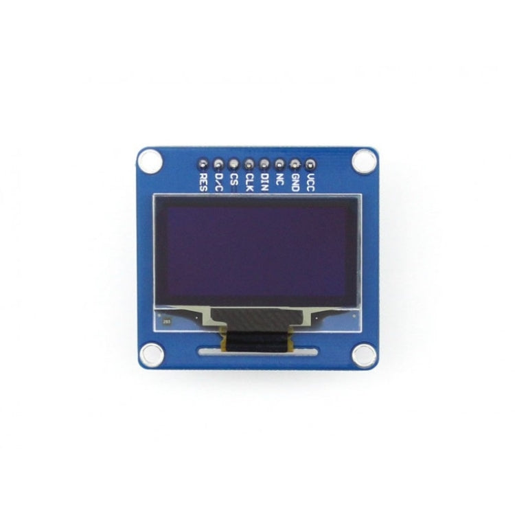 Waveshare 1.3 inch 128*64 OLED, SPI/I2C interfaces, Straight Vertical Pinheader - Modules Expansions Accessories by Waveshare | Online Shopping South Africa | PMC TechLife | Buy Now Pay Later Mobicred