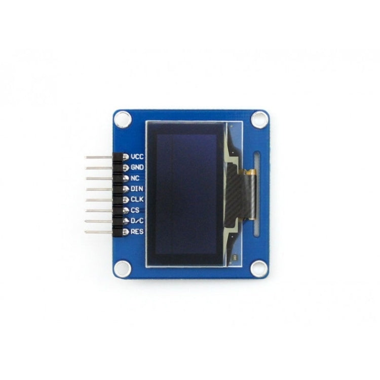 Waveshare 1.3 inch 128*64 OLED(A), SPI/I2C interfaces, Curved Horizontal Pinheader - Modules Expansions Accessories by Waveshare | Online Shopping South Africa | PMC Jewellery | Buy Now Pay Later Mobicred