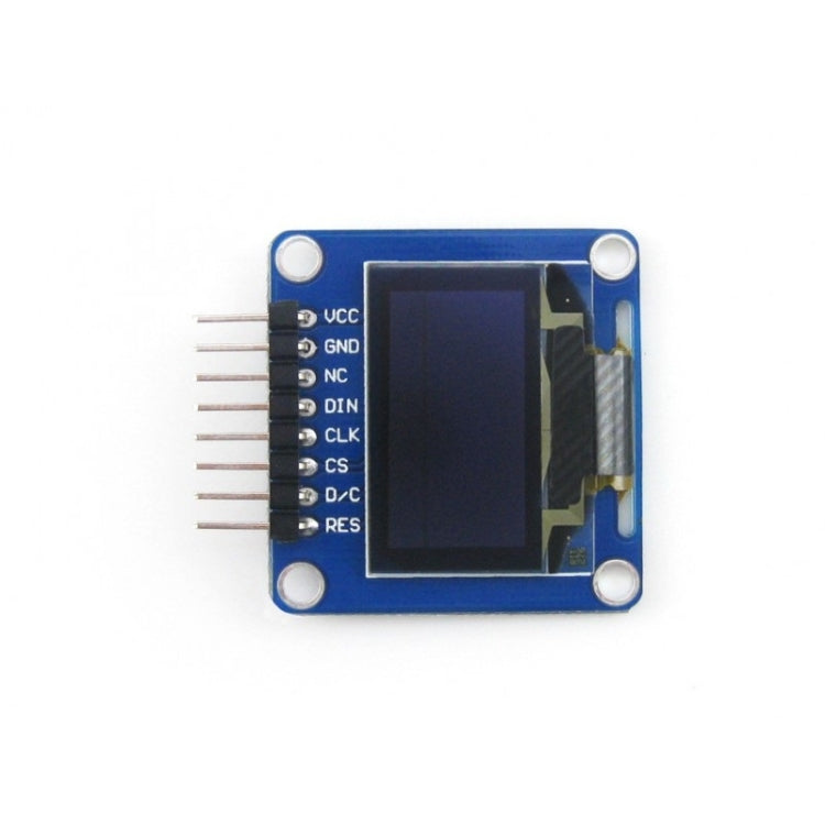 Waveshare 0.96 inch 128*64 OLED (A), SPI/I2C Interfaces, Angled Horizontal Pinheader - Modules Expansions Accessories by Waveshare | Online Shopping South Africa | PMC Jewellery | Buy Now Pay Later Mobicred