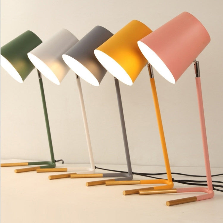 LED Eye-caring Table Lamp Modern Creative Minimalist Bedroom Bedside Lamp Student Study Table Lamp (Yellow) - free shipping - PMc TechLife - Order now!