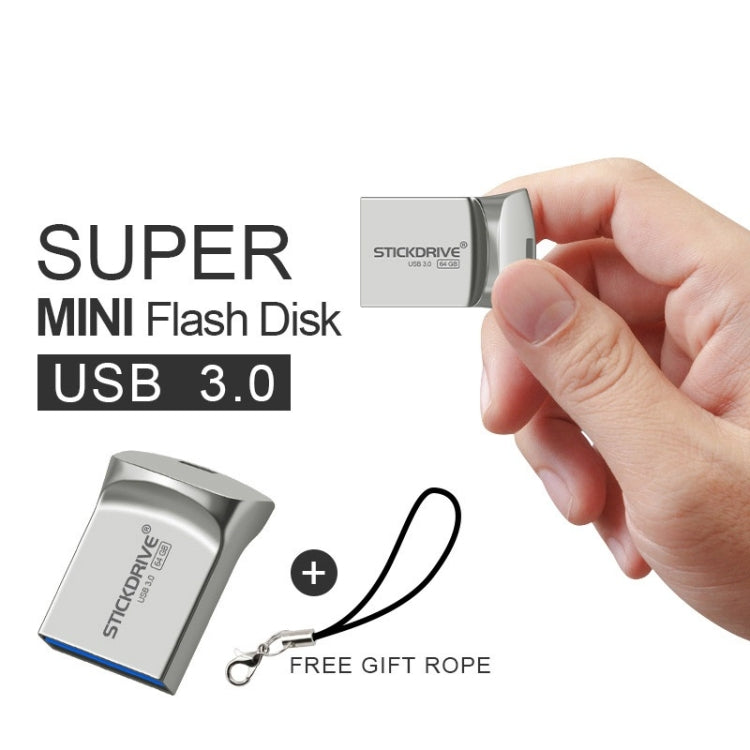 STICKDRIVE 128GB USB 3.0 High Speed Creative Metal U Disk - USB Flash Drives by STICKDRIVE | Online Shopping South Africa | PMC TechLife | Buy Now Pay Later Mobicred