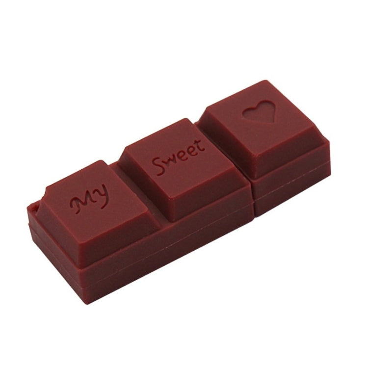 MicroDrive 128GB USB 2.0 Creative Chocolate USB Flash Drive - USB Flash Drives by MicroDrive | Online Shopping South Africa | PMC Jewellery