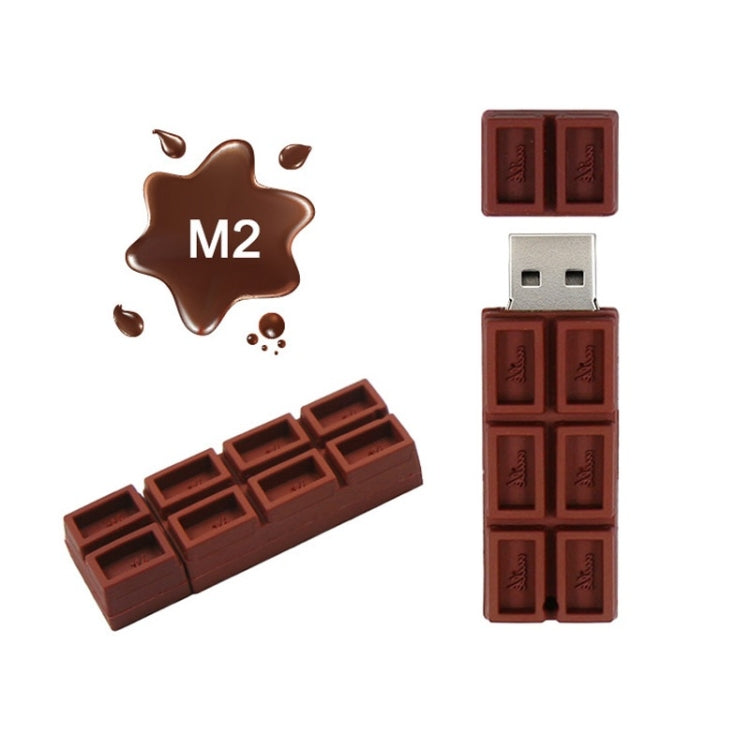 MicroDrive 128GB USB 2.0 Creative Chocolate U Disk - free shipping - PMC Jewellery - Order now!