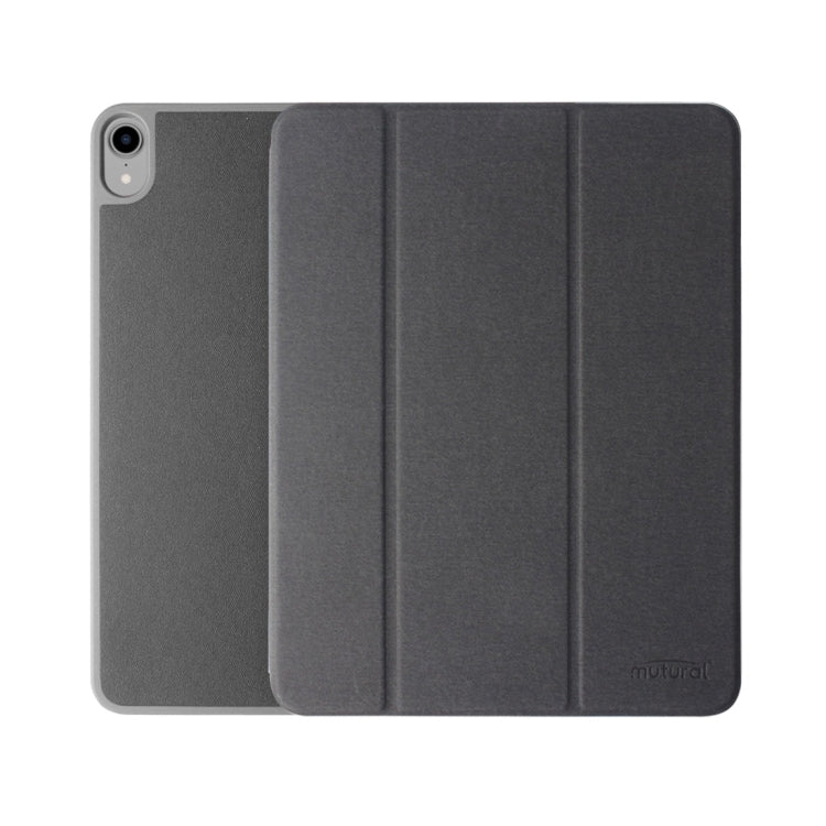 Mutural Exquisite Series Cloth Texture PU+TPU Leather Case for iPad Pro 12.9 inch (2018), with 3-Fold Holder & Pen Slot & Sleep & Wake-up Function - free shipping - PMC TechLife - Order now!