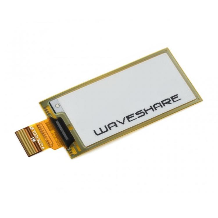 Waveshare 2.13 inch 212x104 Pixel Flexible E-Paper (D) E-Ink Raw Display Panel - Modules Expansions Accessories by Waveshare | Online Shopping South Africa | PMC Jewellery | Buy Now Pay Later Mobicred