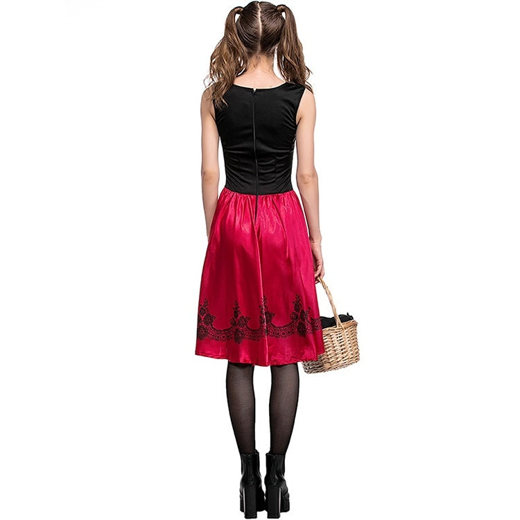 Little Red Riding Hood Costume For Adults Cosplay (Color:Red Size:XL) - Clothing by PMC TechLife | Online Shopping South Africa | PMC TechLife