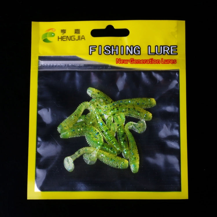 HENGJIA SO041 5cm/0.6g 10 PCS Fishing Wobbler Soft Jigging Fishing Lure Worm Swimbaits Silicone Bait - Fishing Lures by HENGJIA | Online Shopping South Africa | PMC TechLife | Buy Now Pay Later Mobicred