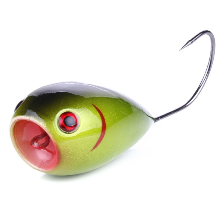 HENGJIA PO036 8cm/13g Big Mouth Single Hook Hitting Water Wave Hard Bait Lure Outdoor Fishing Gear Lure Fishing Bait Fishing Tackle (PO036-4) - Fishing Lures by HENGJIA | Online Shopping South Africa | PMC TechLife | Buy Now Pay Later Mobicred