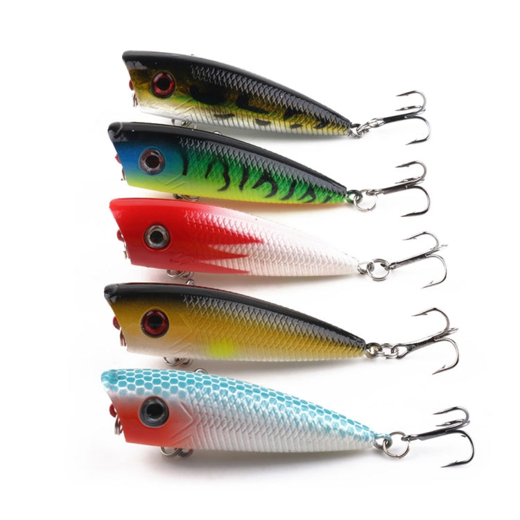 HENGJIA PO035 6cm/6g 5 PCS Simulation Hard Baits Fishing Lures Set Tackle Baits Fit Saltwater and Freshwater - Fishing Lures by HENGJIA | Online Shopping South Africa | PMC Jewellery
