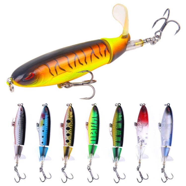 HENGJIA PE018 10cm/13g Propeller Tractor Shaped Hard Baits Fishing Lures Tackle Baits Fit Saltwater and Freshwater (8#) - Fishing Lures by HENGJIA | Online Shopping South Africa | PMC TechLife