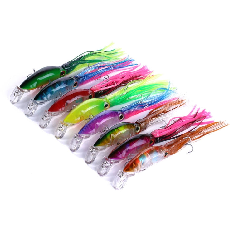 HENGJIA JIZ002 10cm/16.6g Big Octopus Squid Shaped Hard Baits Long Shot Fishing Lures Tackle Baits Fit Sea Fishing and Freshwater Fishing (F) - Fishing Lures by HENGJIA | Online Shopping South Africa | PMC TechLife | Buy Now Pay Later Mobicred