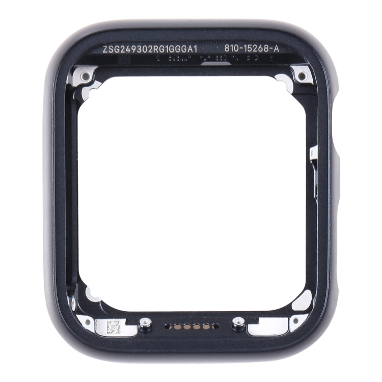 For Apple Watch Series SE 2022 40mm Stainless Steel Middle Frame Bezel Plate (Black) - LCD Related Parts by PMC Jewellery | Online Shopping South Africa | PMC Jewellery