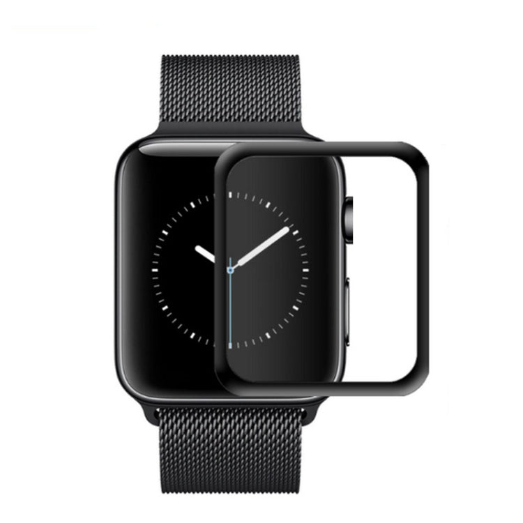 mocolo 0.33mm 9H 3D Round Edge Full Glue Tempered Glass Film for Apple Watch Series 5 & 4 40mm(Black) - free shipping - PMC TechLife - Order now!