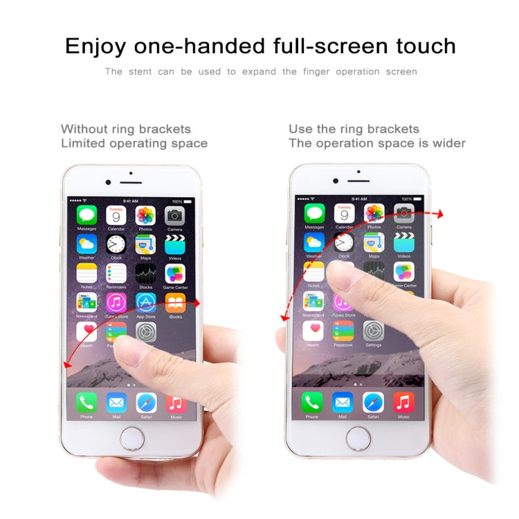 Ring Buckle Multifunction Cell Phone Holder(Rose Gold) - Ring Holder by PMC TechLife | Online Shopping South Africa | PMC TechLife