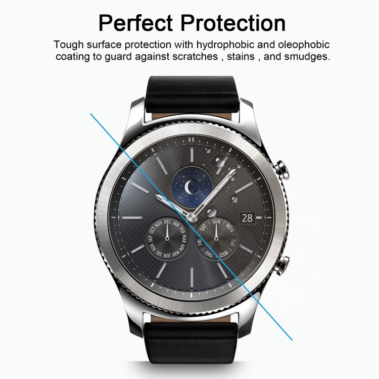 ENKAY Hat-Prince for Samsung Gear S3 Smart Watch 0.2mm 9H Surface Hardness 2.15D Explosion-proof Tempered Glass Screen Film - Screen Protector by ENKAY | Online Shopping South Africa | PMC TechLife | Buy Now Pay Later Mobicred