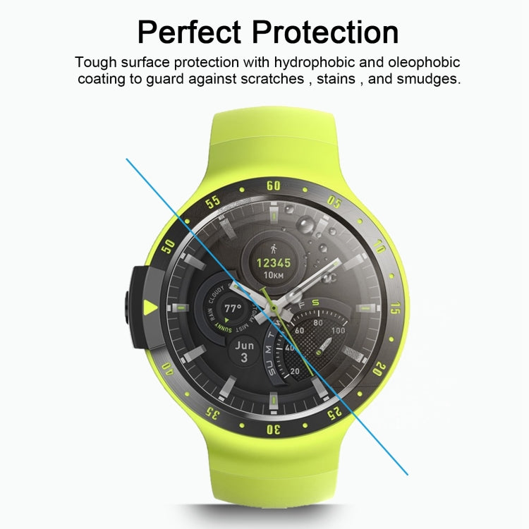 ENKAY Hat-Prince 0.2mm 9H 2.15D Curved Edge Tempered Glass Film for TicWatch S - free shipping - PMC TechLife - Order now!