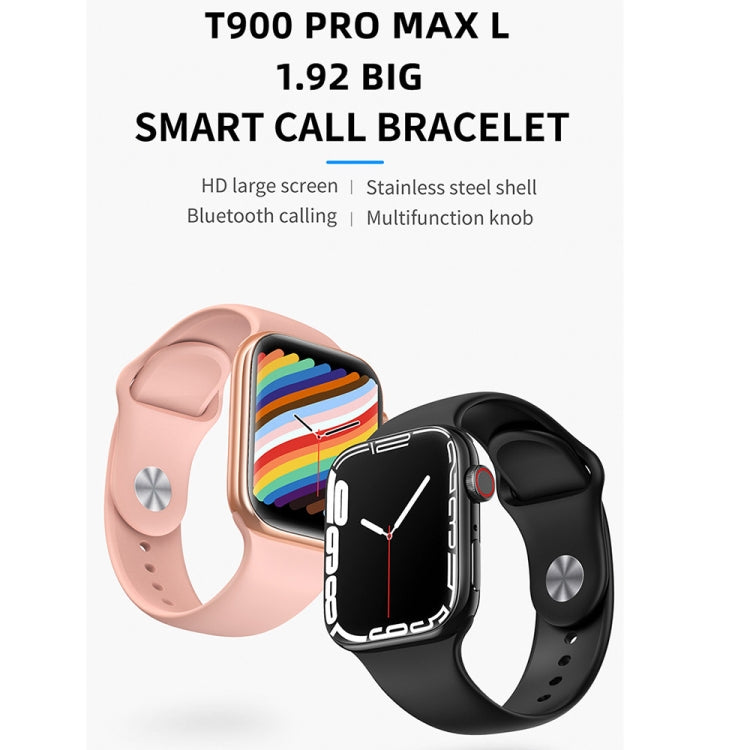 T900 PRO MAX L BIG 1.92 inch Large Screen Waterproof Smart Watch, Support Heart Rate / Blood Pressure / Oxygen / Multiple Sports Modes (Dark Blue) - free shipping - PMC TechLife - Order now!