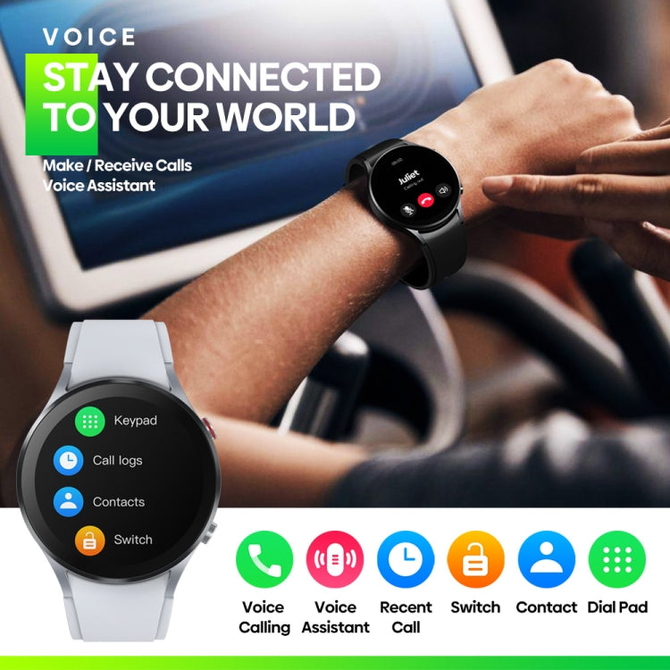 Zeblaze GTR 3 1.32 inch Smart Watch, Support Voice Calling / Heart Rate / Blood Oxygen / On-Wrist Skin Temperature / Sport Modes (Black) - free shipping - PMC TechLife - Order now!