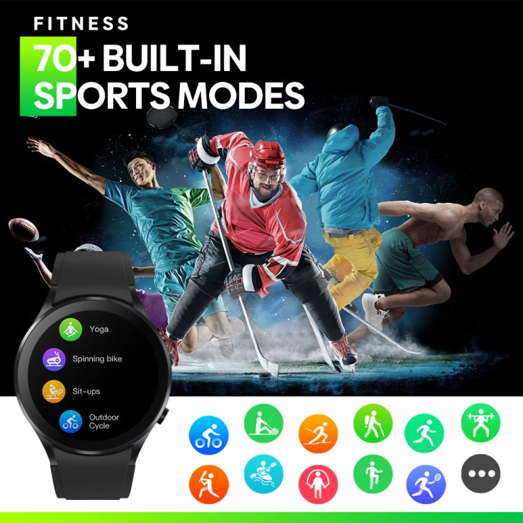 Zeblaze GTR 3 1.32 inch Smart Watch, Support Voice Calling / Heart Rate / Blood Oxygen / On-Wrist Skin Temperature / Sport Modes (Silver) - free shipping - PMC TechLife - Order now!