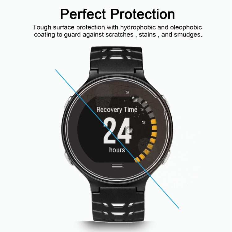 ENKAY Hat-Prince for Garmin Compatible witherunner 630 Smart Watch 0.2mm 9H Surface Hardness 2.15D Curved Edge Tempered Glass Film - Screen Protector by ENKAY | Online Shopping South Africa | PMC TechLife | Buy Now Pay Later Mobicred