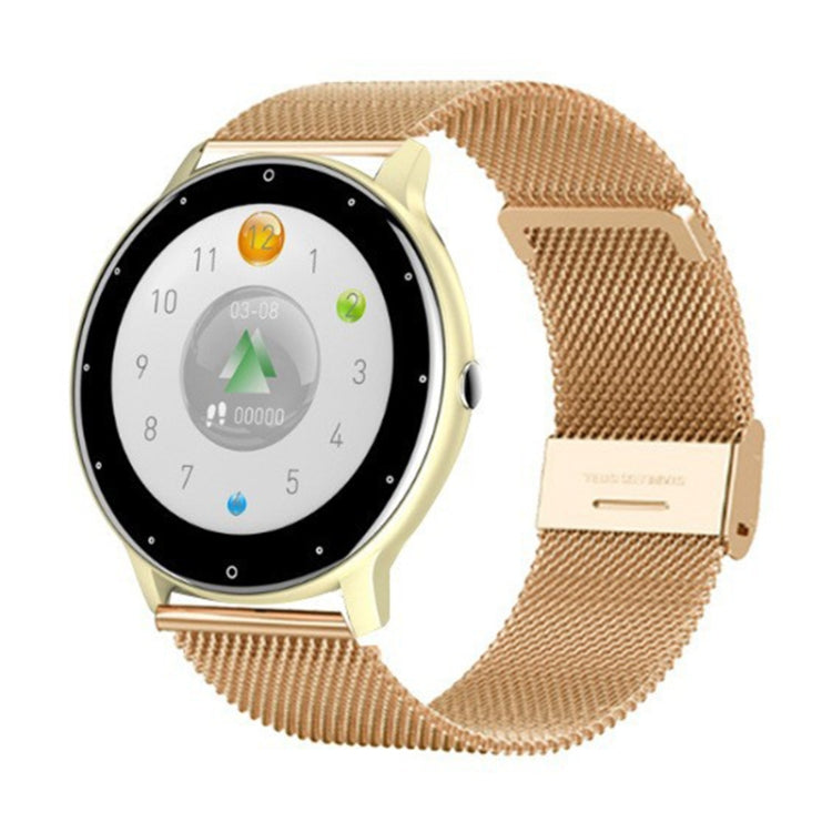 ZL02D 1.28 inch IP67 Waterproof Steel Band Smart Watch Support Heart Rate Monitoring (Gold) -  by PMC TechLife | Online Shopping South Africa | PMC TechLife