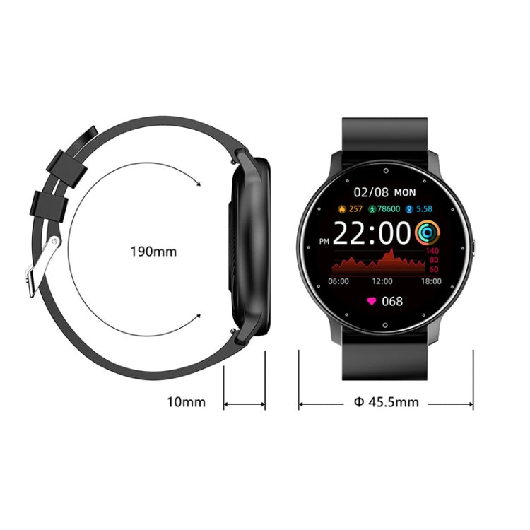 ZL02D 1.28 inch IP67 Waterproof Steel Band Smart Watch Support Heart Rate Monitoring (Pink) -  by PMC TechLife | Online Shopping South Africa | PMC TechLife