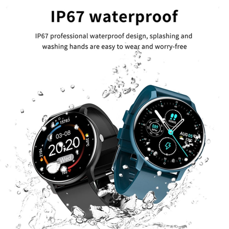 ZL02D 1.28 inch IP67 Waterproof Steel Band Smart Watch Support Heart Rate Monitoring (Black) -  by PMC TechLife | Online Shopping South Africa | PMC TechLife