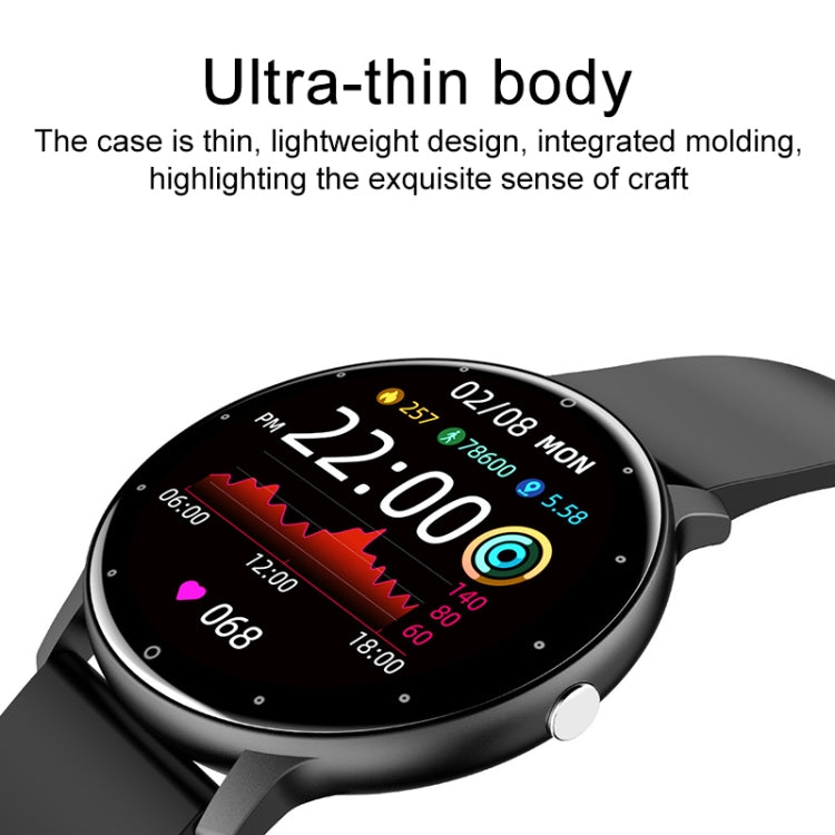 ZL02D 1.28 inch IP67 Waterproof Steel Band Smart Watch Support Heart Rate Monitoring (Black) -  by PMC TechLife | Online Shopping South Africa | PMC TechLife