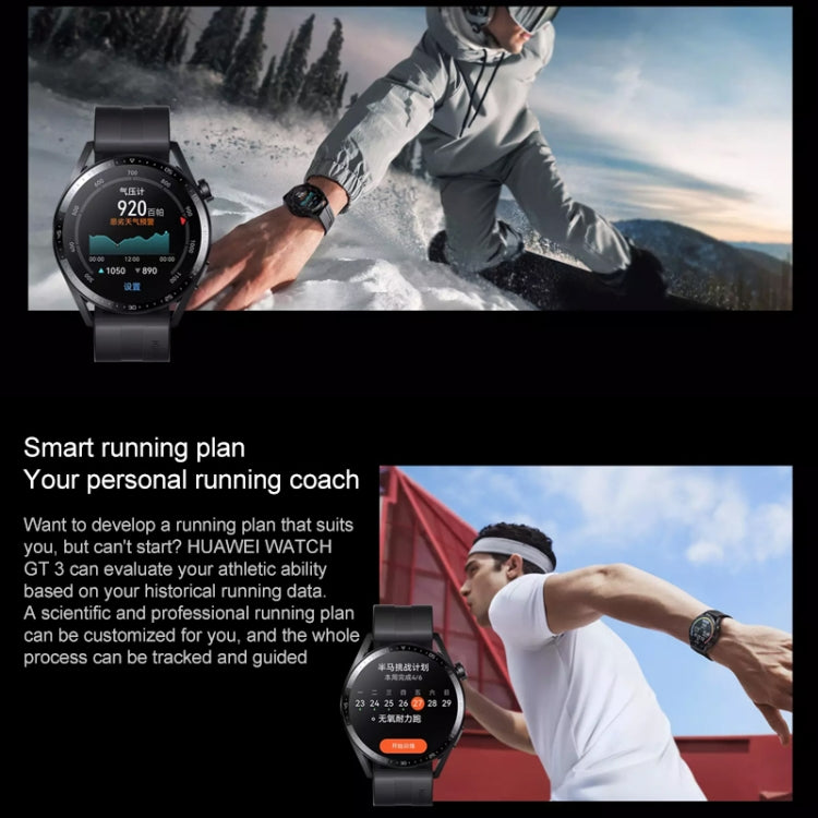 HUAWEI WATCH GT 3 Smart Watch 42mm Braided Wristband, 1.32 inch AMOLED Screen, Support Heart Rate Monitoring / GPS / 7-days Battery Life / NFC(Pink) - free shipping - PMC TechLife - Order now!
