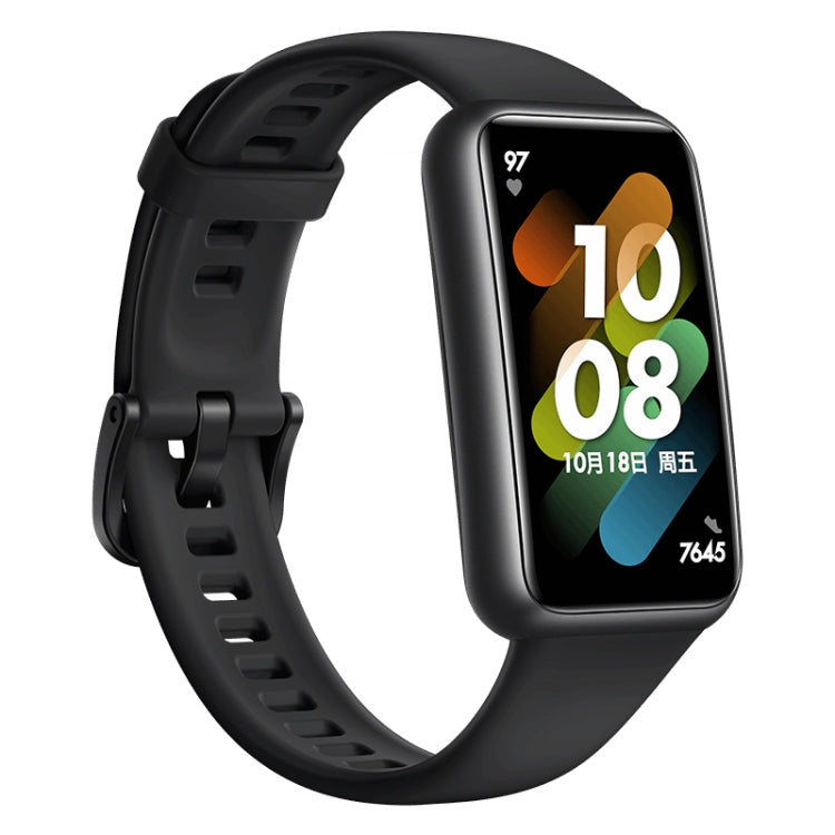 Original HUAWEI Band 7 NFC Edition, 1.47 inch AMOLED Screen Smart Watch, Support Blood Oxygen Monitoring / 14-days Battery Life(Black) - free shipping - PMC TechLife - Order now!