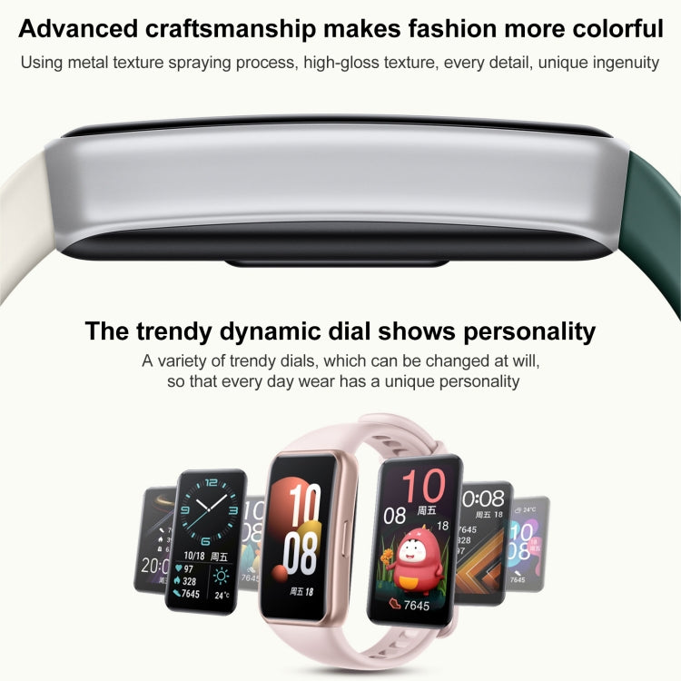 Honor Band 7 NFC, 1.47 inch AMOLED Screen, Support Heart Rate / Blood Oxygen / Sleep Monitoring(Cyan) - free shipping - PMC TechLife - Order now!
