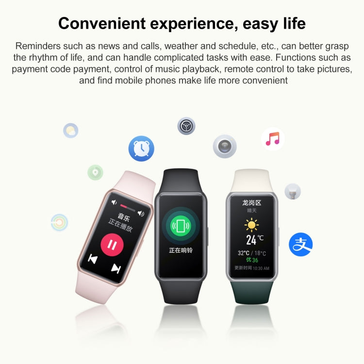 Honor Band 7, 1.47 inch AMOLED Screen, Support Heart Rate / Blood Oxygen / Sleep Monitoring(Pink) - free shipping - PMC TechLife - Order now!