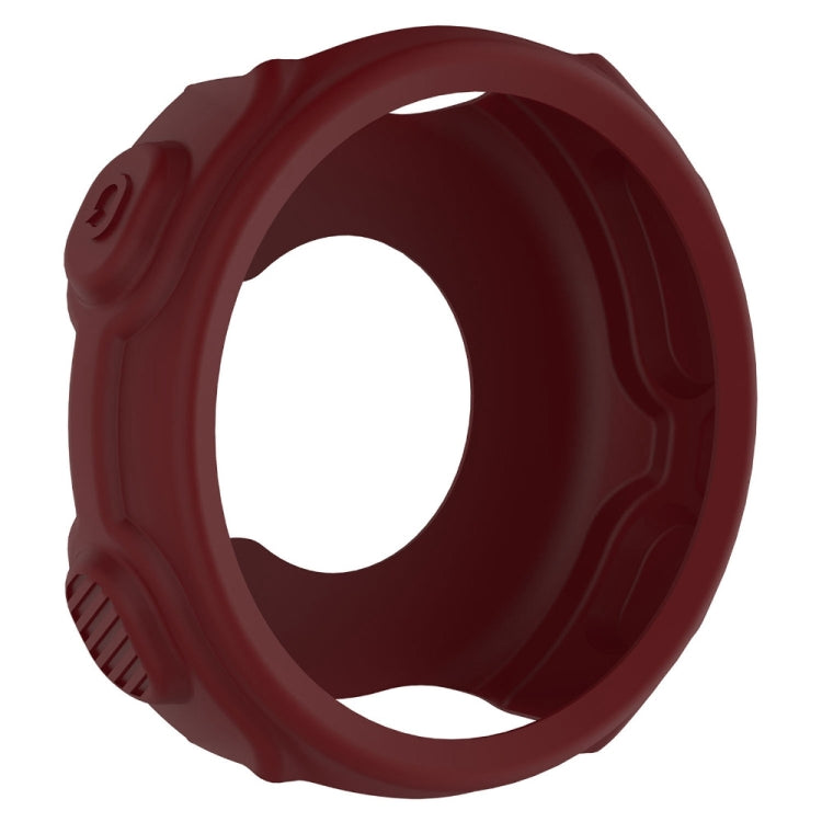 Solid Color Silicone Watch Protective Case for Garmin F235 / F750(Red) - Screen Protector by ENKAY | Online Shopping South Africa | PMC TechLife | Buy Now Pay Later Mobicred