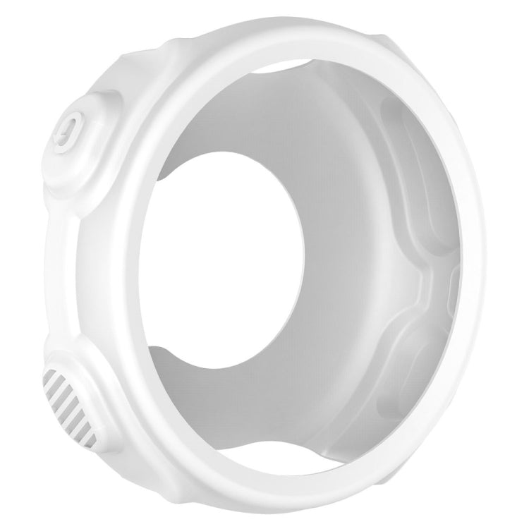 Solid Color Silicone Watch Protective Case for Garmin F235 / F750(White) - Screen Protector by ENKAY | Online Shopping South Africa | PMC TechLife | Buy Now Pay Later Mobicred