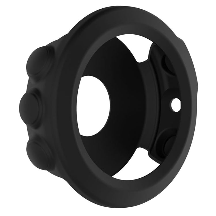 Solid Color Silicone Watch Protective Case for Garmin Fenix 5(Black) - Screen Protector by ENKAY | Online Shopping South Africa | PMC TechLife | Buy Now Pay Later Mobicred