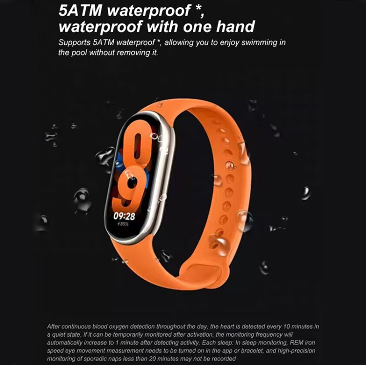 Xiaomi Mi Band 8 1.62 inch AMOLED Screen 5ATM Waterproof Smart Watch, Support Blood Oxygen / Heart Rate Monitor (White) - Smart Wear by Xiaomi | Online Shopping South Africa | PMC Jewellery