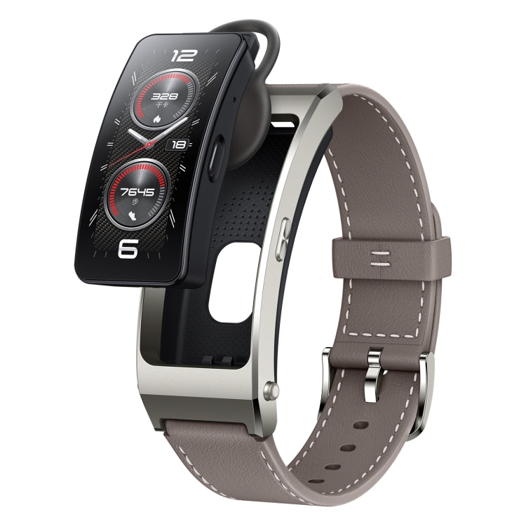 Original Huawei TalkBand B7 Smart Bracelet, 1.53 inch Screen, Support Bluetooth Call / Heart Rate / Blood Oxygen / Sleep Monitoring (Grey) - free shipping - PMC TechLife - Order now!