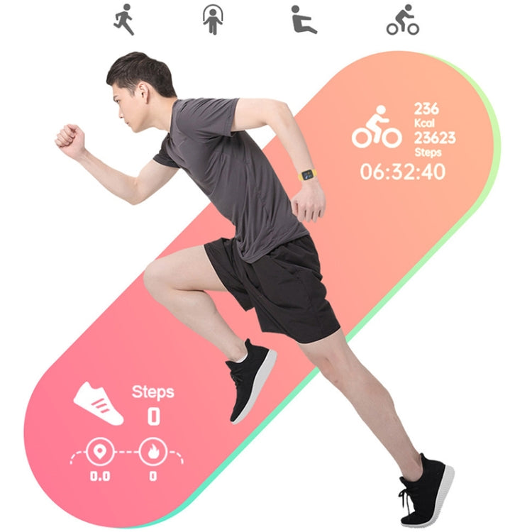 Y68M 1.44 inch Smart Watch, Support Heart Rate Blood Pressure Blood Oxygen Monitoring(Green) - Smart Wristbands by PMC TechLife | Online Shopping South Africa | PMC TechLife | Buy Now Pay Later Mobicred