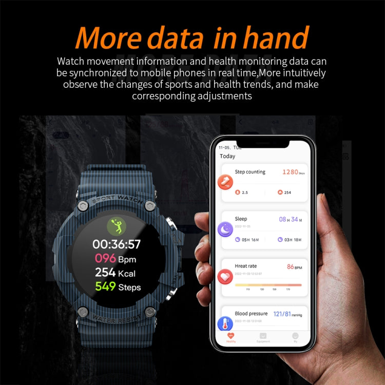 LOKMAT ATTACK 3 1.28 inch TFT Screen Sports Fitness Smart Watch, Support Bluetooth Call(Black) - free shipping - PMC TechLife - Order now!