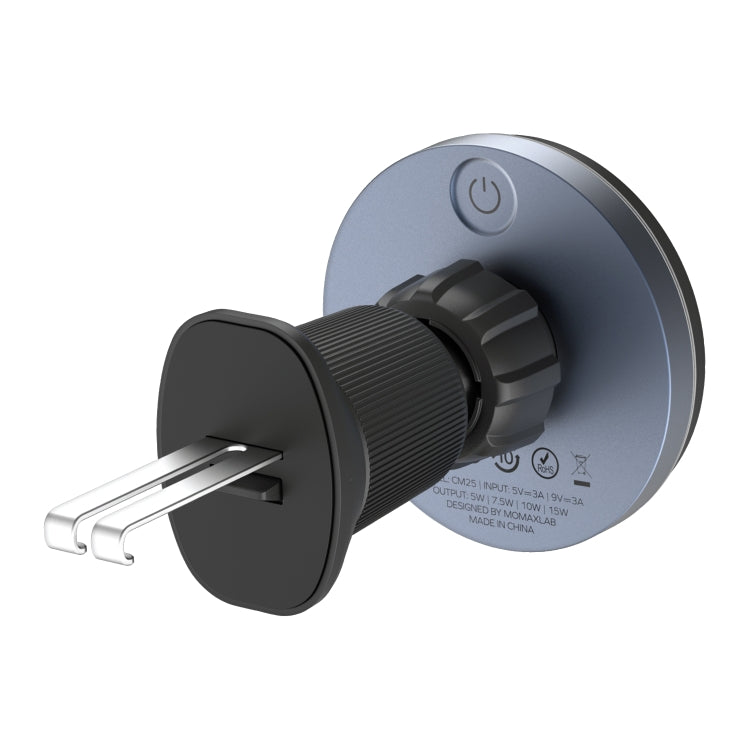 MOMAX CM25A Magnetic Wireless Charger Car Air Outlet Phone Holder - free shipping - PMC TechLife - Order now!