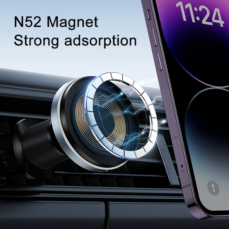 MOMAX CM25A Magnetic Wireless Charger Car Air Outlet Phone Holder - free shipping - PMC TechLife - Order now!