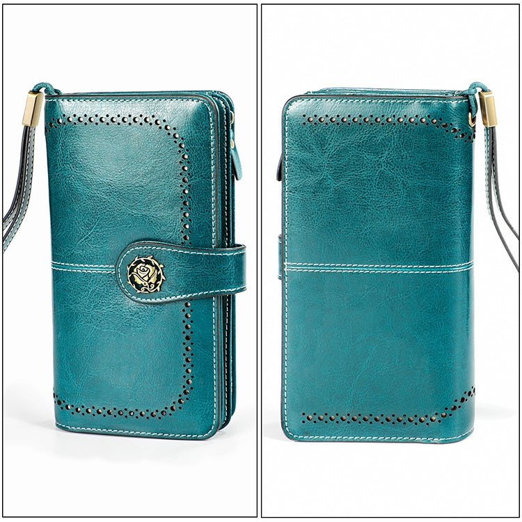3556 Large Capacity Long Multi-function Anti-magnetic RFID Wallet Clutch for Ladies with Card Slots (Blue) - free shipping - PMC TechLife - Order now!