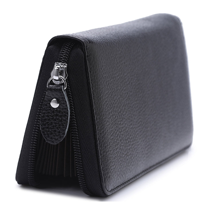 902 Antimagnetic RFID Litchi Texture Women Large Capacity Hand Wallet Purse Phone Bag with Card Slots(Rose Red) - Antimagnetic RFID Package by PMC TechLife | Online Shopping South Africa | PMC TechLife | Buy Now Pay Later Mobicred