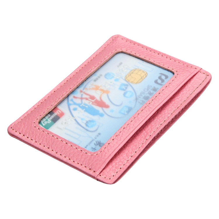 KB37 Antimagnetic RFID Litchi Texture Leather Card Holder Wallet Billfold for Men and Women (Coffee) - Antimagnetic RFID Package by PMC TechLife | Online Shopping South Africa | PMC TechLife | Buy Now Pay Later Mobicred