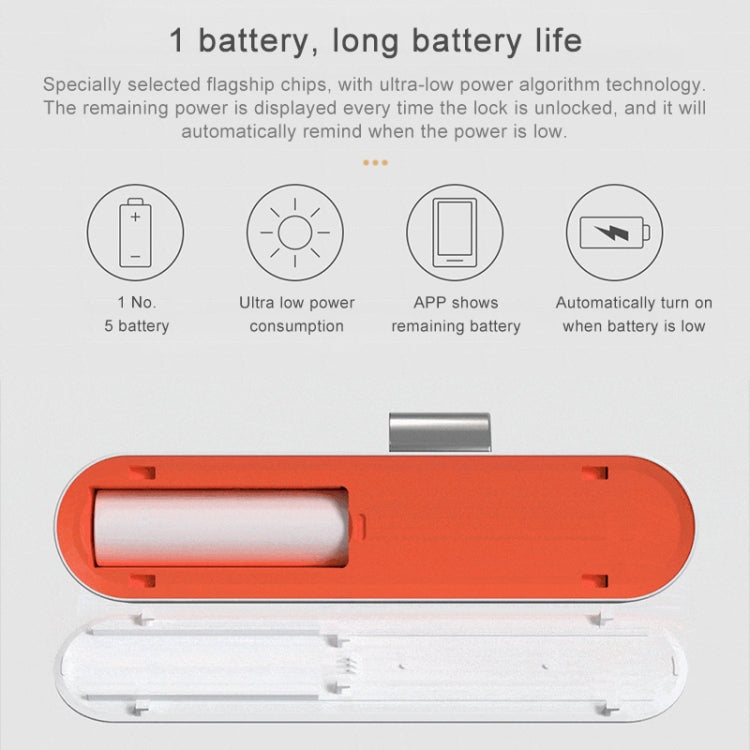 Original Xiaomi Youpin YEELOCK Smart Drawer Cabinet Lock Switch, US Plug(White) - Door Locks & Cabinet Locks by Xiaomi | Online Shopping South Africa | PMC TechLife | Buy Now Pay Later Mobicred