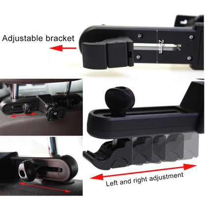 SHUNWEI SD-1153K Auto Car Seatback Tablet PC Holder Cradle, For iPad mini 4, iPad Air, Between 7 inch and 10 inch Tablets - Car Holders by SHUNWEI | Online Shopping South Africa | PMC Jewellery