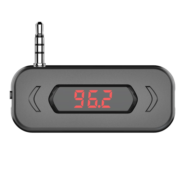 Doosl DSER116 Multifunctional Car FM Transmitter Wireless Music Receiver with 3.5mm Jack & LCD Display, Support Hands-free Call(Black) - Bluetooth Car Kits by DOOSL | Online Shopping South Africa | PMC TechLife | Buy Now Pay Later Mobicred