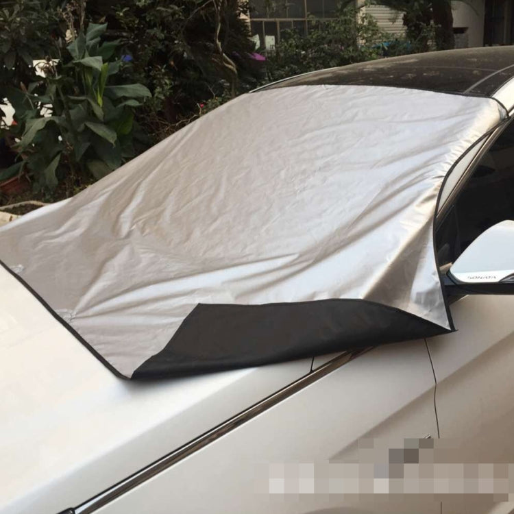 Magnetic Car Front Windshield Car Snow Block / Frost Block Cover Winter Car Snow Shield Cover Auto Front Windscreen / Rain / Frost / Sunshade Auto Snow Shield, Size: 210 x 120cm - free shipping - PMC TechLife - Order now!